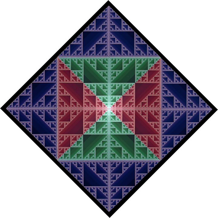 Sierpinski Kaleidoskop