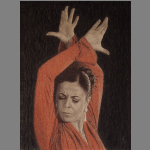 Flamenco-Tänzerin Hiniesta Cortes
