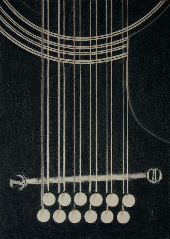 Gitarren (Detail 3)
